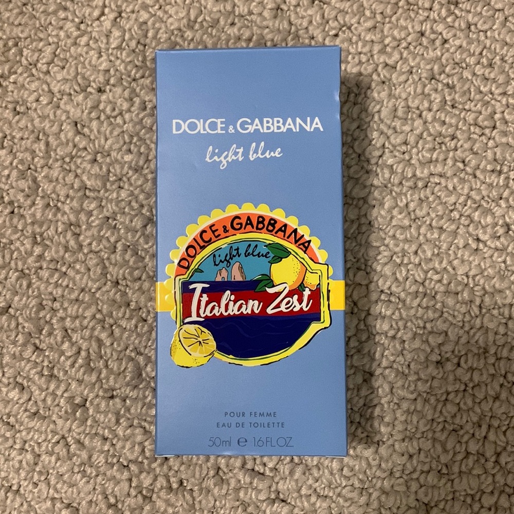 Dolce & Gabbana Light Blue Italian Zest 1.6 Fl Oz Eau de Toilette